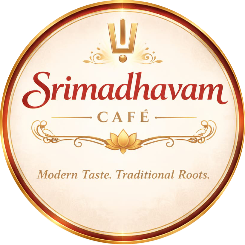 Srimadhavam Cafe Logo